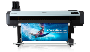 Mutoh HydrAton 1642 - ploter wodny LED UV prezentowany podczas RoadShow