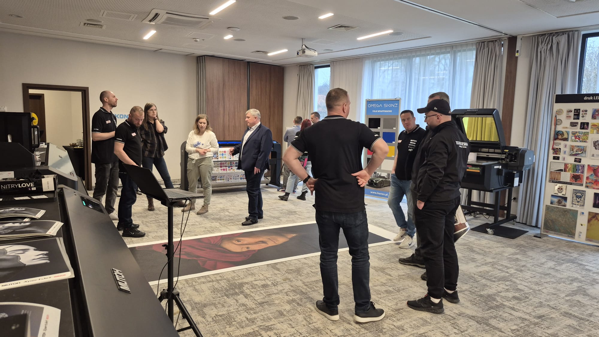 Prezentacja ploterów podczas RoadShow Atrium